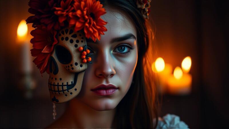 Sombra de recuerdos, sueños y Día de Muertos