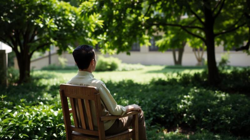 Papa Francisco en el jardín, sueño y legado