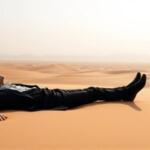 Cuerpo en desequilibrio, vastedad y sol