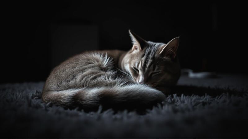 Gato dormilón, superhéroe de sueños tranquilos