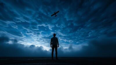 Sueños de vuelo, tormenta y misterio profundo
