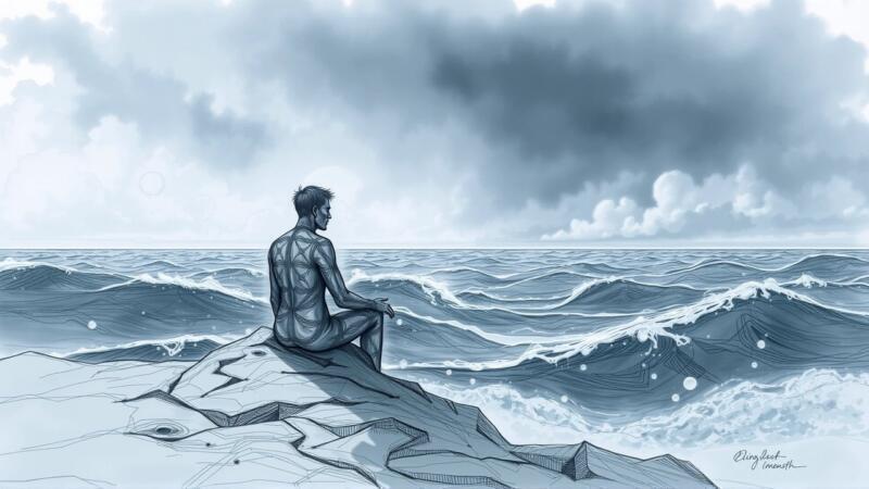 Caballos soñados, mar turbulento, significado profundo