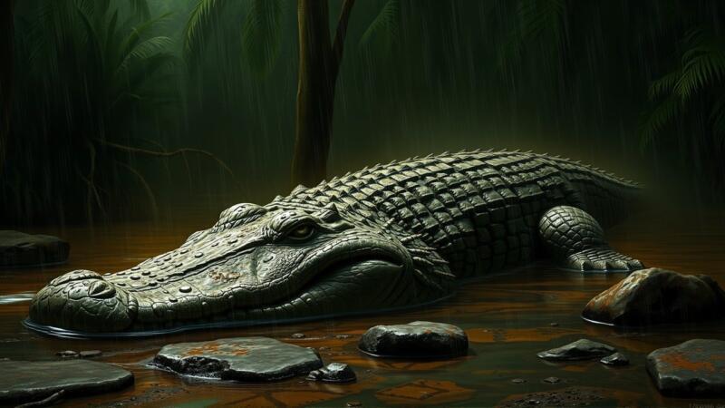 Cocodrilo en sueños: significado sombrío y misterioso