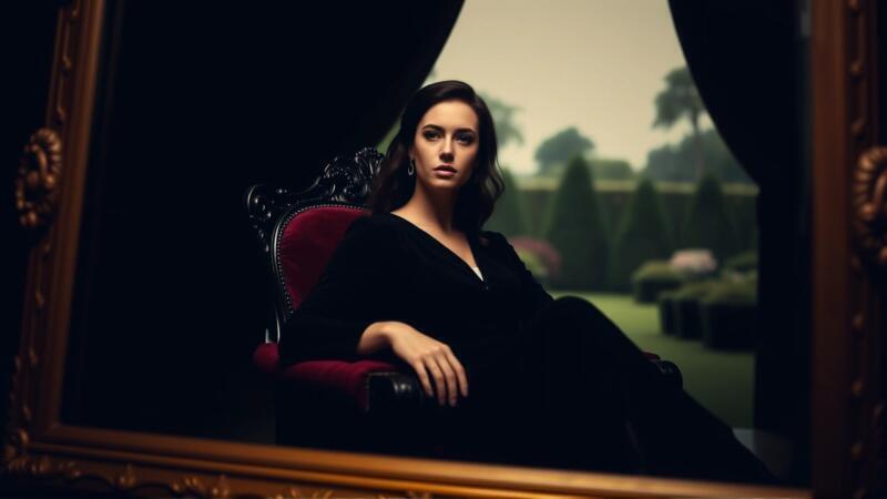 Sueño inquietante: tiburón, misterio y reflejo sombrío