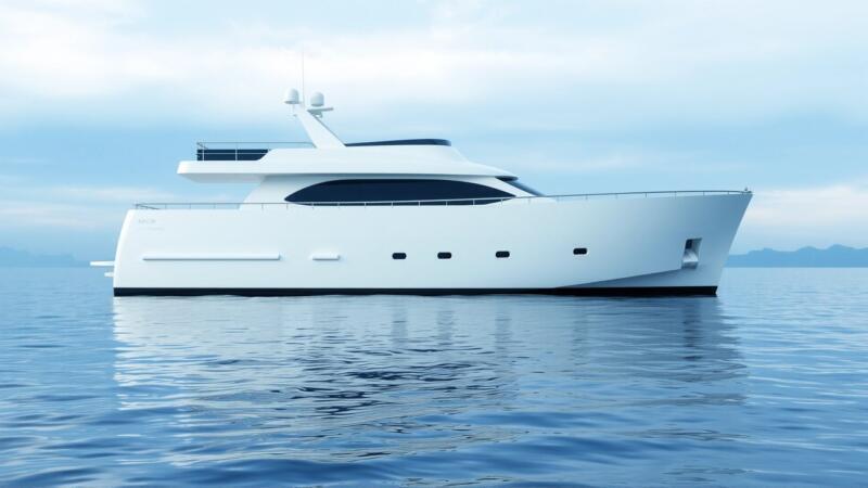 Barco blanco, sueños de tiburones en calma