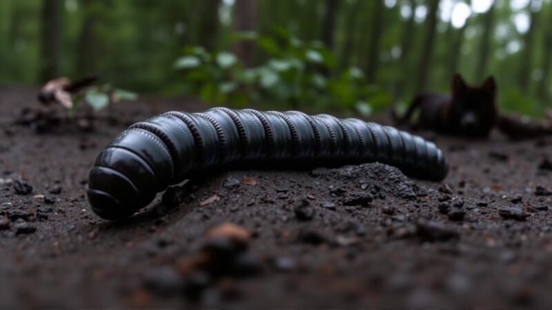 Gusano en la tierra: sueño y análisis