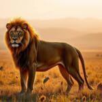 León majestuoso: símbolo de superficialidad en sueños