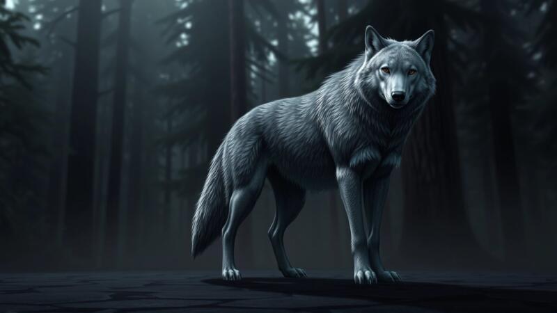 Zorro lobo: misterio y subconsciente en la sombra