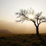 Árbol solitario: simbolismo, naturaleza, tranquilidad