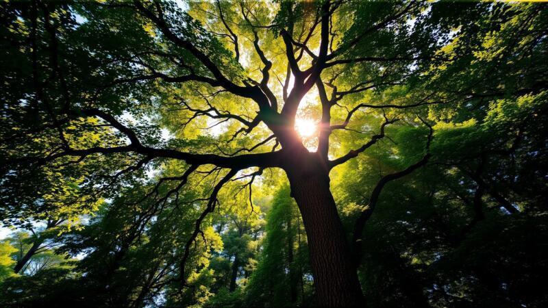 Árboles majestuosos: simbolismo y belleza natural