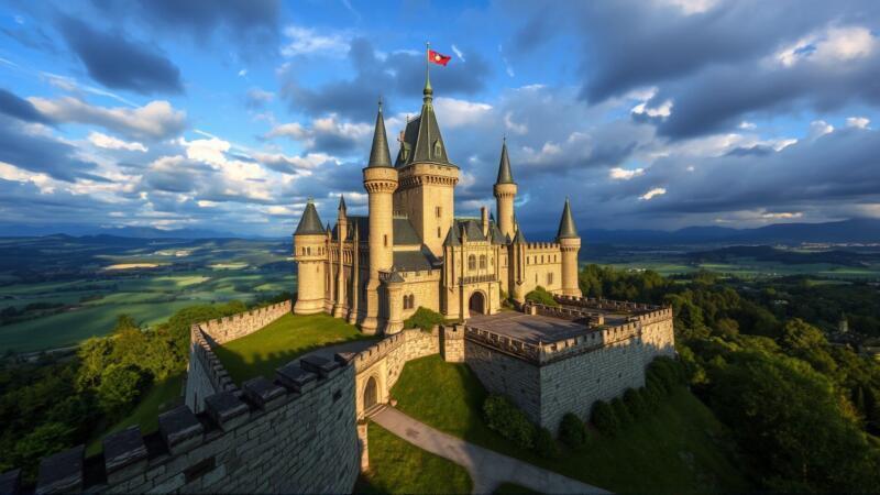 Castillo de Blancanieves: ensueño, simbolismo y fantasía