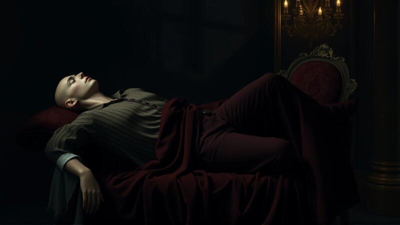 Dioses griegos: un sueño de misterio y reclinación