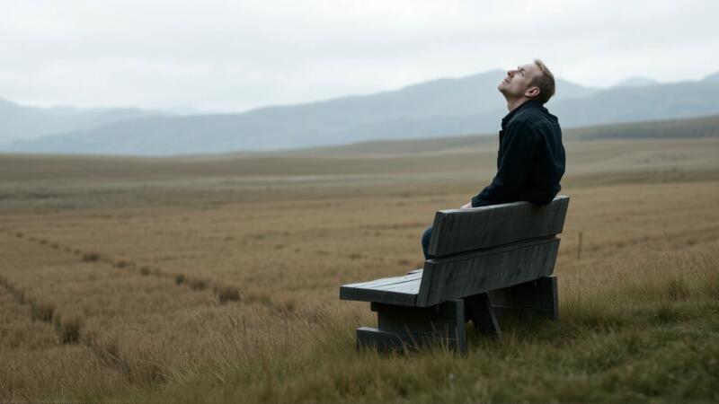 Subconsciente en sueños: figura contemplando el toro