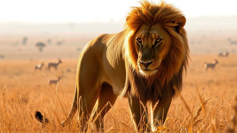 León salvaje, simbolismo del poder interior